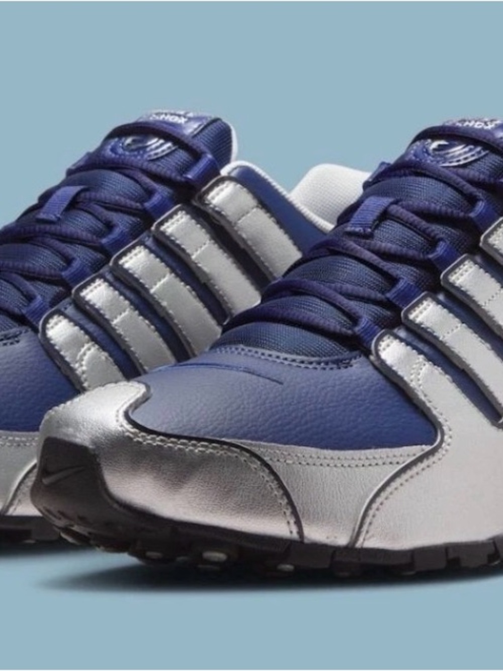 Nike Shox NZ Shoes Midnight Navy Silver Black 378341-402 Men's Sizes 12